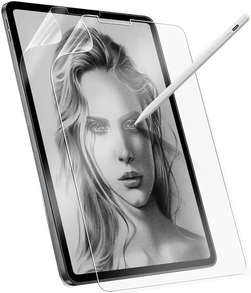 2 Stück Papier Matte Schutzfolie für OnePlus Pad/Oppo Pad 2 11.61 Zoll, Paperlike PET-Papierfolie zum Zeichnen, Schreiben, kompatibel mit S-Stift [Blendfreiem]