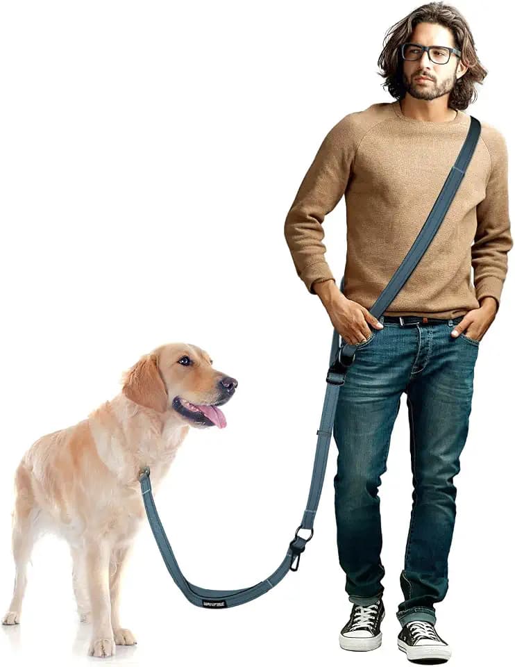 Freihandleinen Hundeleine, Joggingleine Hunde, 1,8-2,9 M