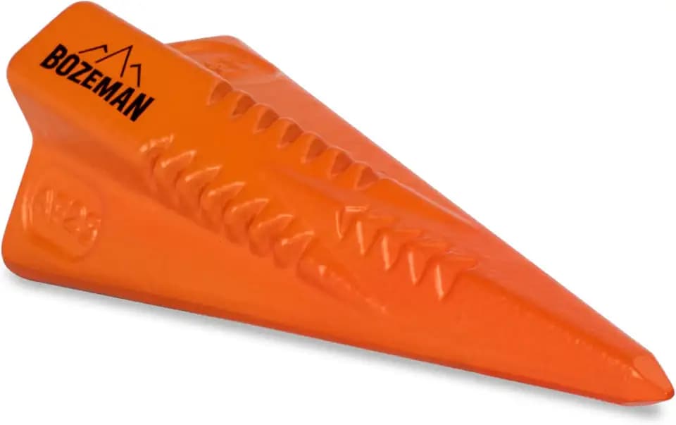Bozeman 86044 3.5lb Diamond Splitting Wedge, Wood Splitting Tool with Large Striking Head, Heavy-Duty Forged Steel Construction