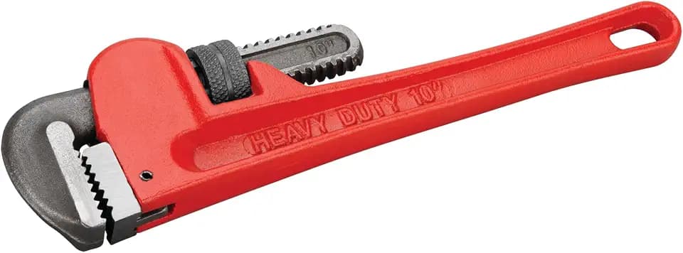 Performance Tool W1133-10B 10 in. Red Pipe Wrench