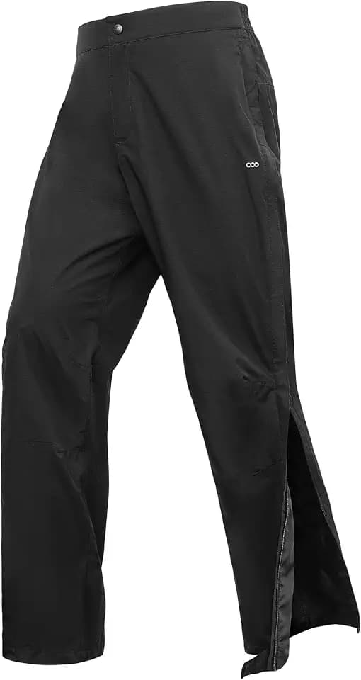33,000ft Regenhose Herren wasserdichte Hosen mit Seitlichem Reißverschluss