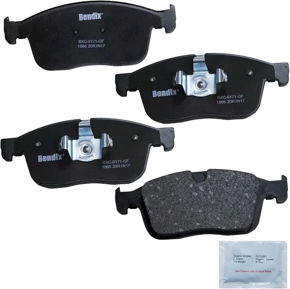 Bendix Priority1 CFC1866 Ceramic Front Brake Pads for Volvo XC60 2017-2016