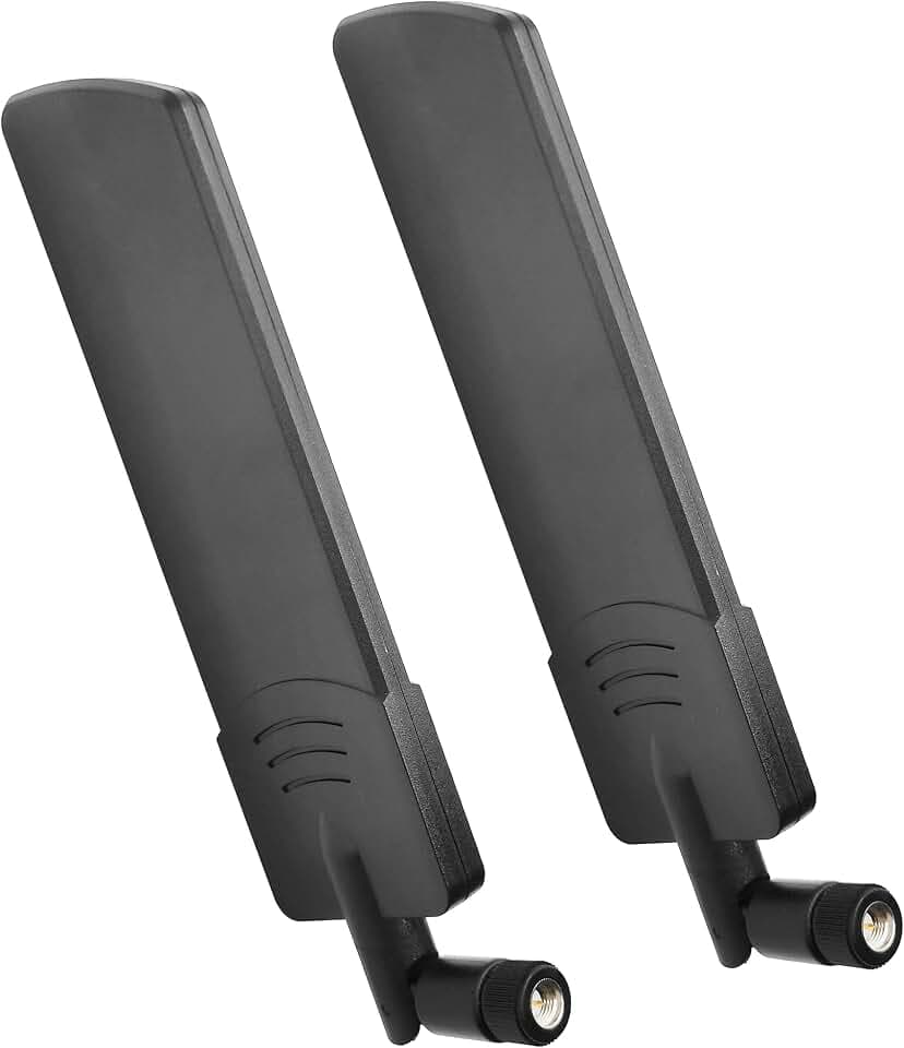 4G LTE Antenna 10dBi SMA Male Omni Wideband for Router Gateway 2Pcs