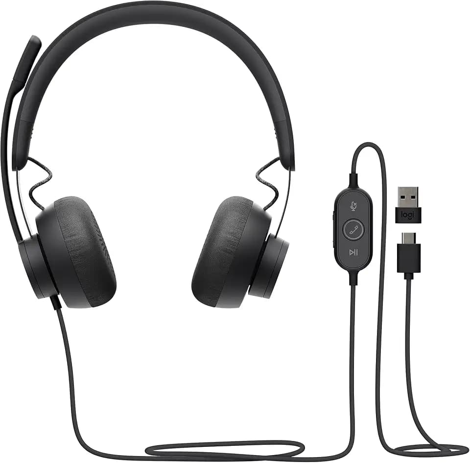 Logitech Zone Wired Noise Cancelling Headset - Teams
