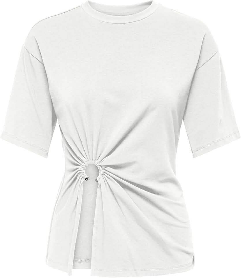 ONLY Damen Onlcleo S/S O-Neck Top JRS