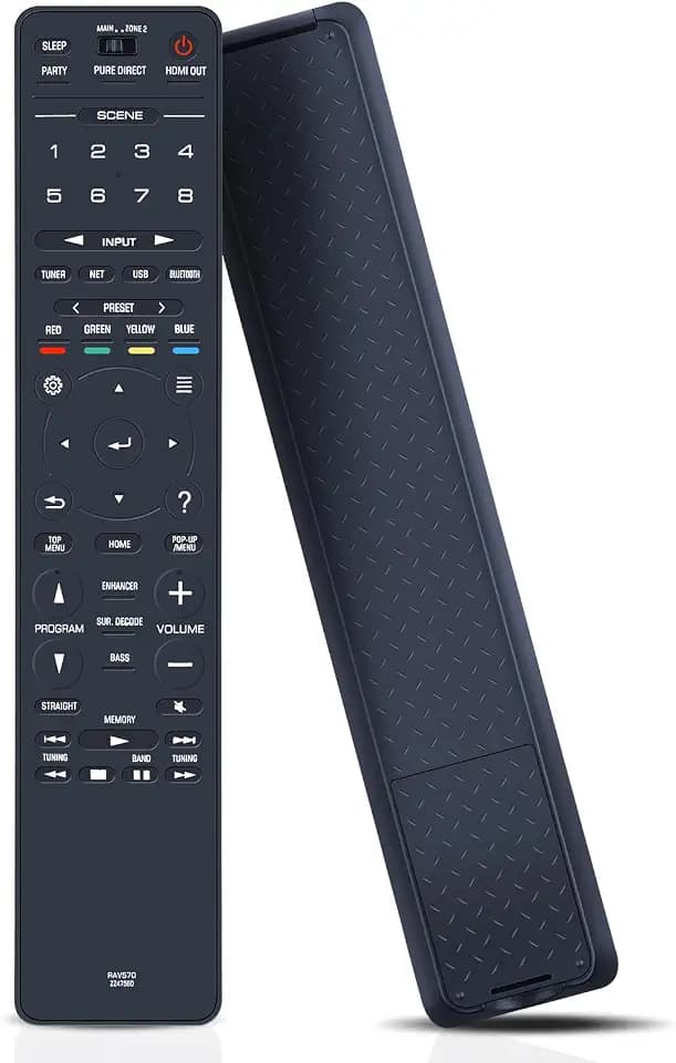 RAV570 ZZ47560 Replacement Remote Control, Fits for Yamaha AV Receiver RX-V685 RX-A780 RX-A880 TSR-7850