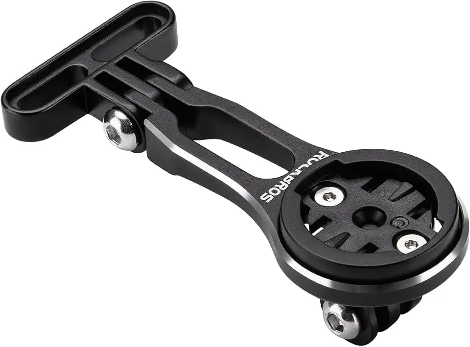 ROCKBROS Bike Computer Mount, Aluminum Out-Front for Garmin and Bryton