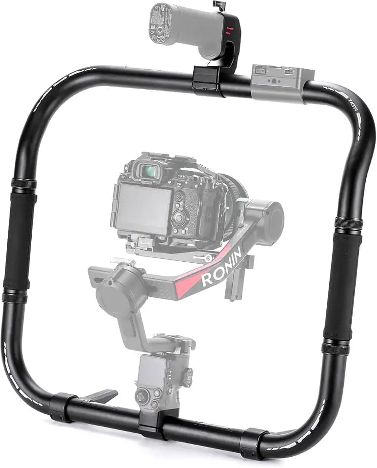 Tilta RS5 Basic Ring Grip Plus Kompatibel mit DJI RS5/RS4/RS4 Pro/RS3/RS3 Pro/RS2 Gimbal, Dual-Handringgriff TGA-PRG