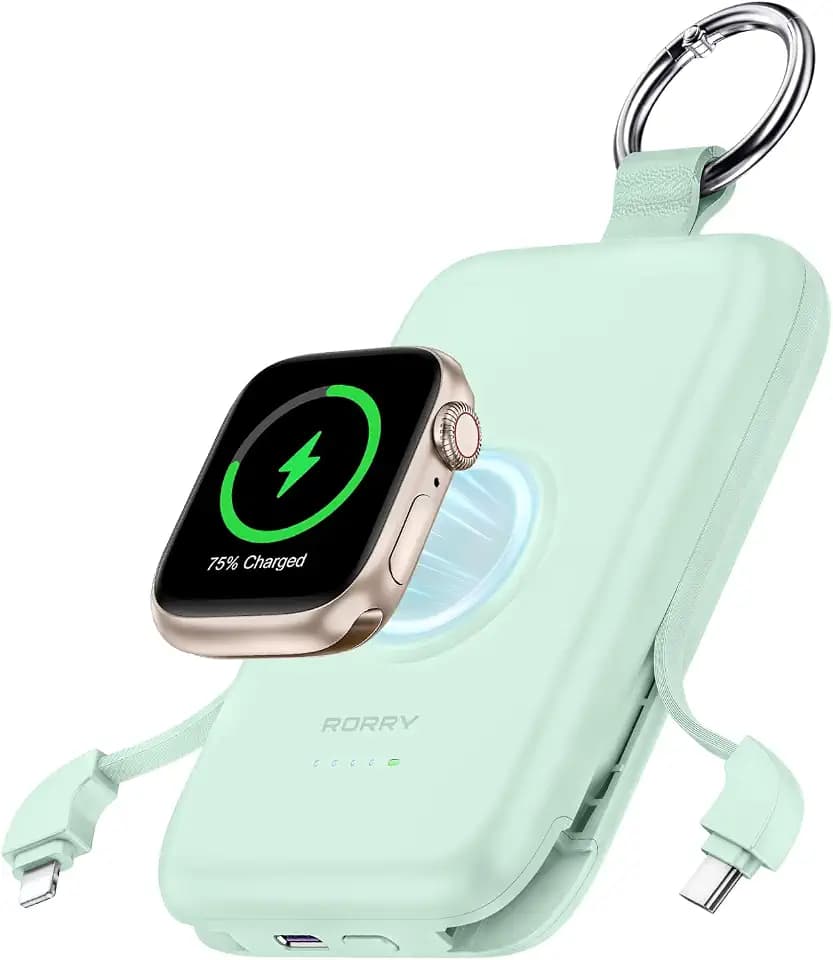 RORRY CharmGo Portable Charger, 10000mAh 20W Fast Charging Power Bank
