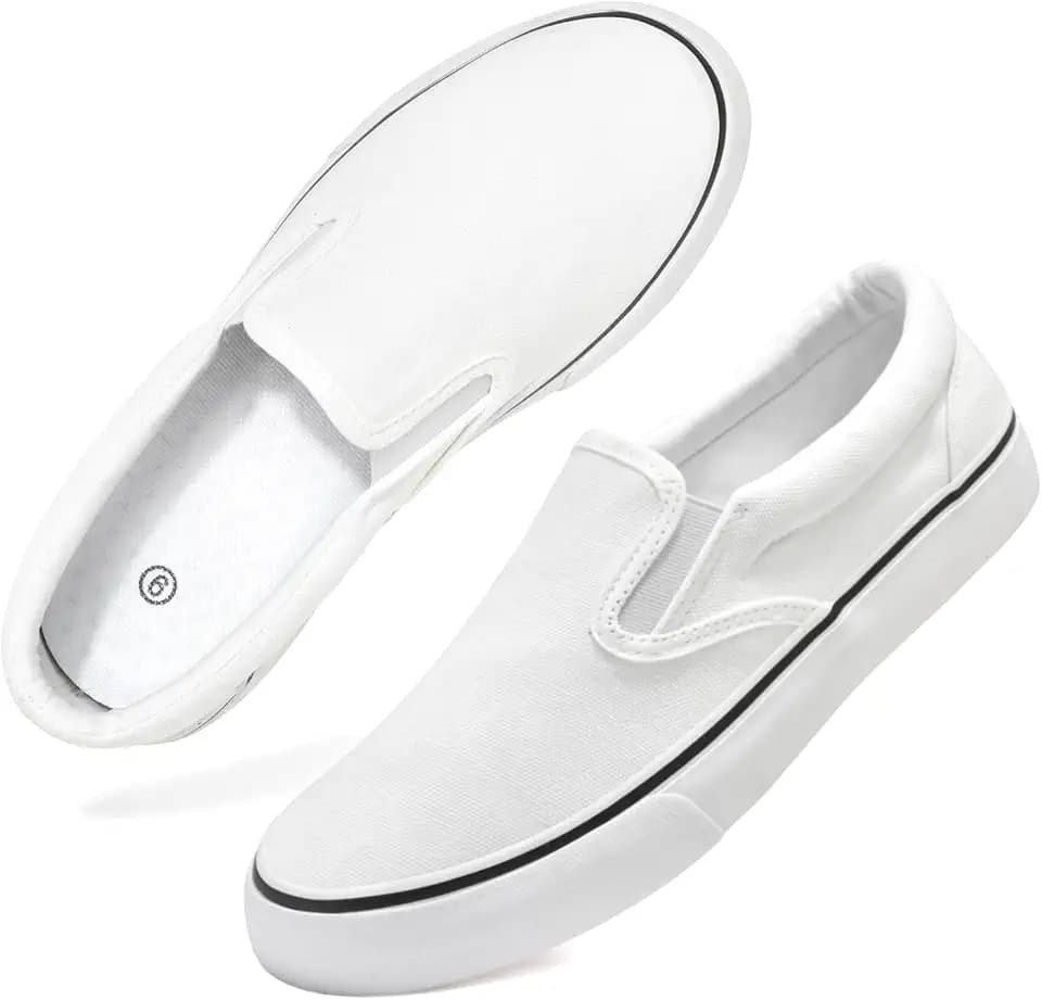 Unisex Classic Slip on Canvas Shoes Casual Sneaker