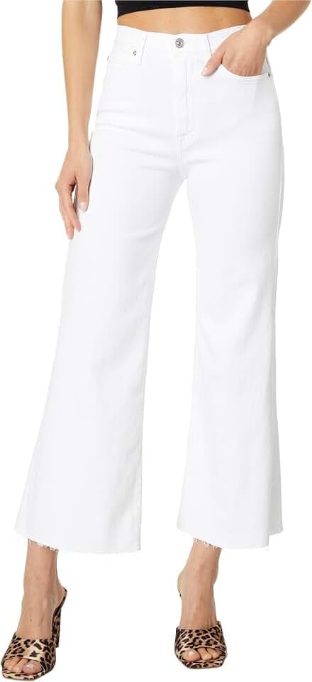 7 for All Mankind Women's Womens Ultra High-Rise Cropped Jeans