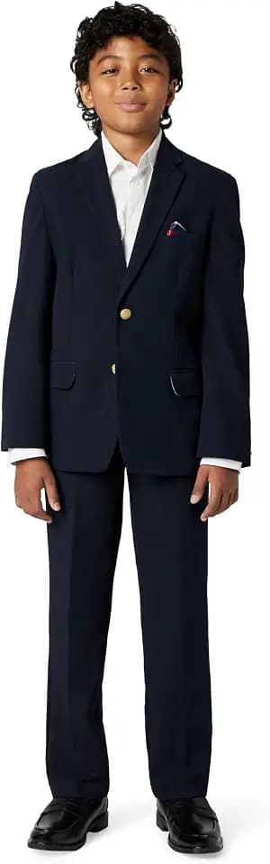 Izod Boys' Brass Button Blazer Jacket
