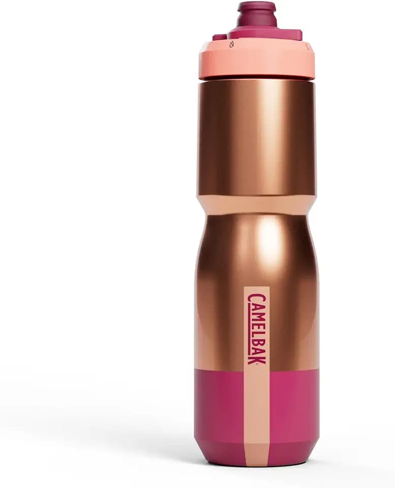 CamelBak Podium Stainless Steel Water Bottle 22oz, Mercury Blush