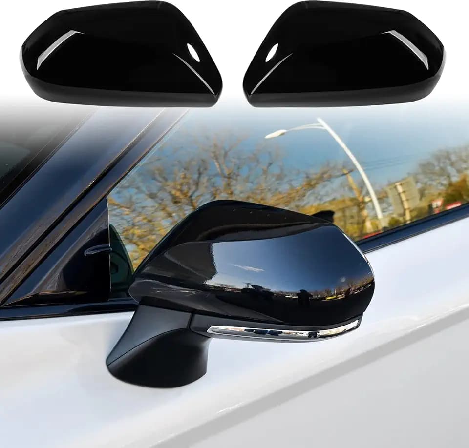 CKE for Toyota Camry 2018-2026 Rearview Mirror Covers -Glossy Black