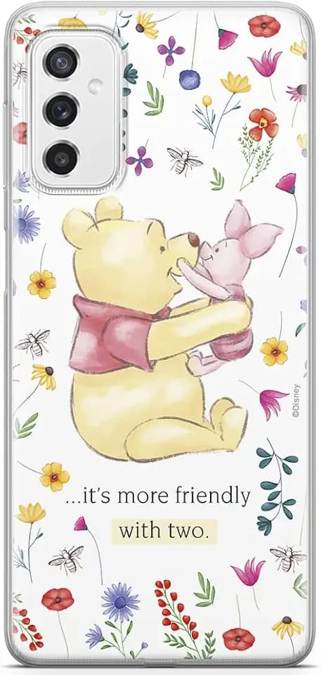 ERT Group Handyhülle für Samsung M52 5G Original und offiziell Lizenziertes Disney Muster Winnie The Pooh and Friends 030 optimal an die Form des Handy angepasst, hülle aus TPU