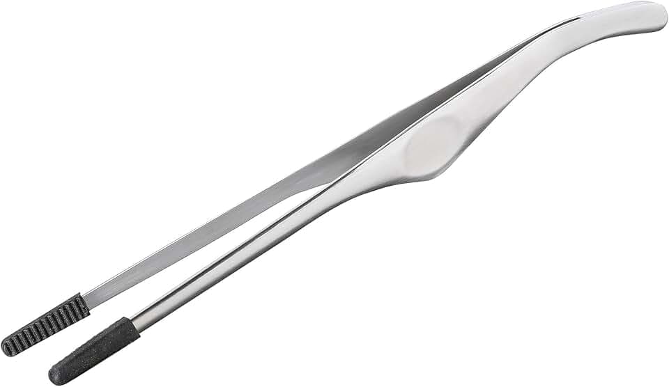 Spring TOOLS FUSION2+ Profi-Pinzette mit Silikon, 22 cm, Edelstahl