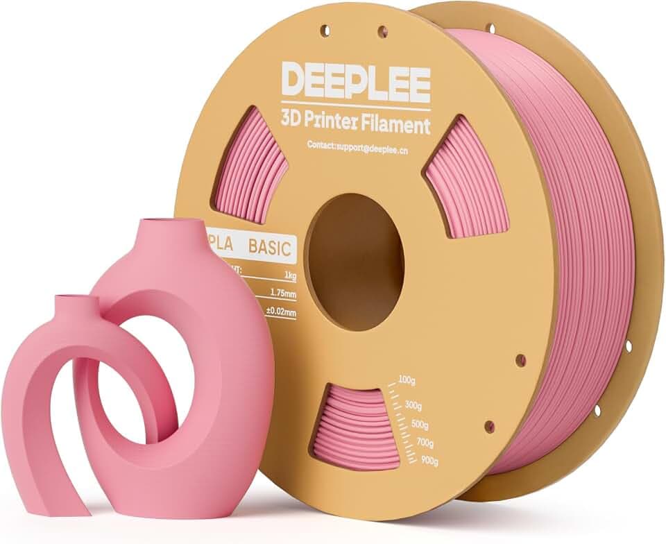 DEEPLEE Basic PLA Filament 1.75mm Rosa 1KG