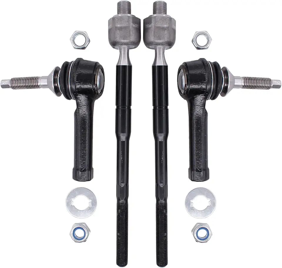 Inner and Outer Front Left Right Steering Tie Rod End Set for MKT 17-19