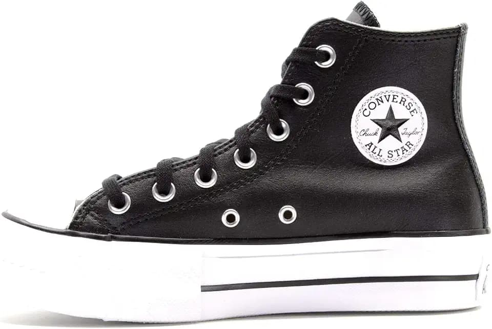 Converse Chuck Taylor All Star High-top Platform Leather Sneakers