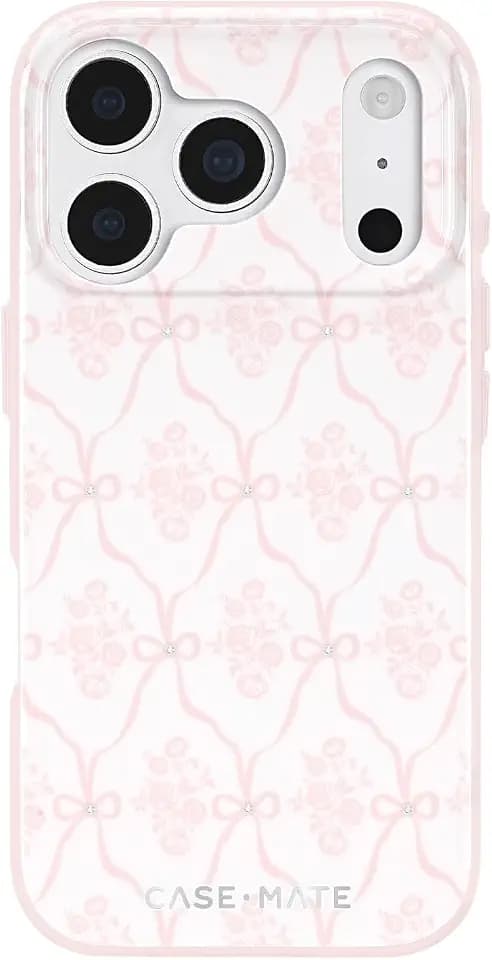 Case-Mate iPhone 17 Pro Case - Ballet Pink Bow