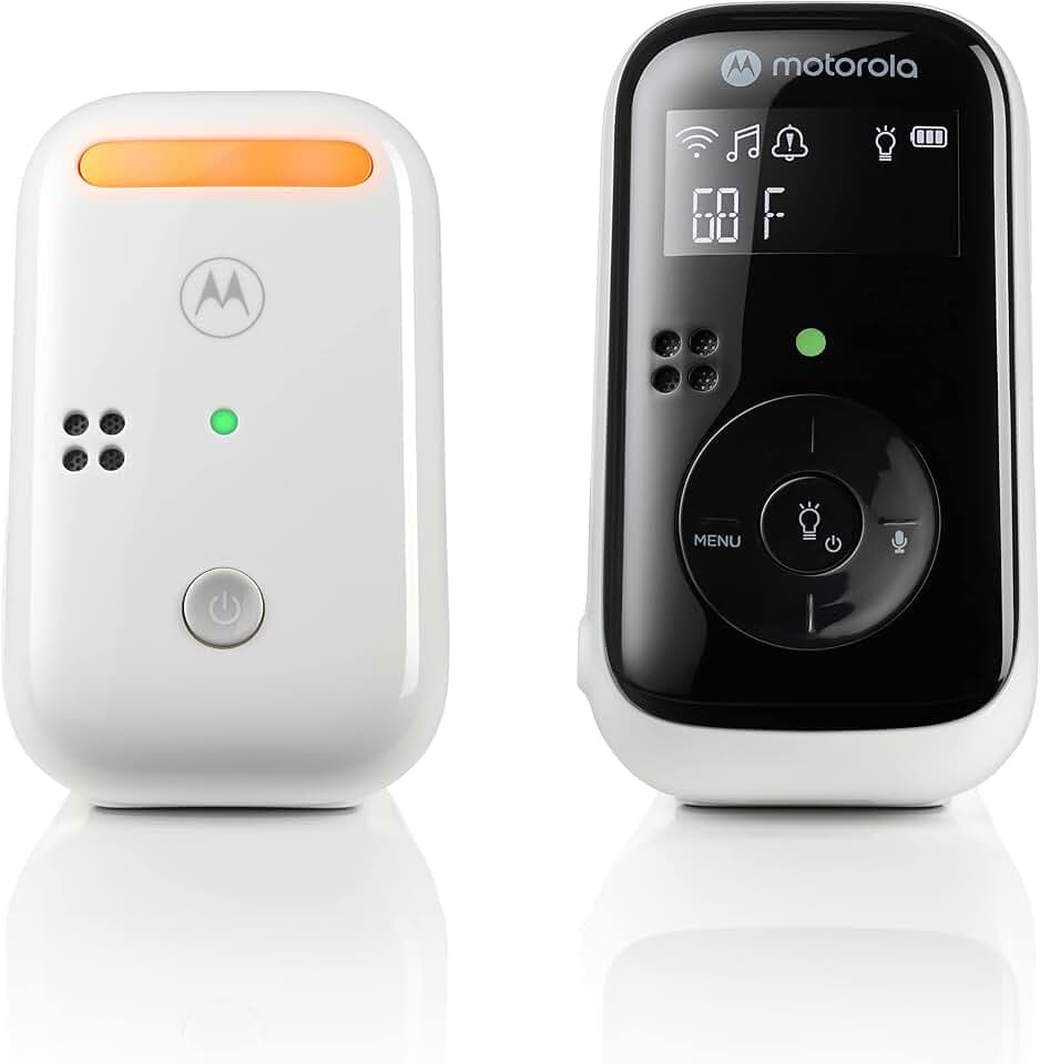 Motorola Nursery Audio Baby Monitor, No WiFi, 1000ft Range, Lullabies, Nightlight, Portable Parent Unit, Cry Detection, DECT, PIP11