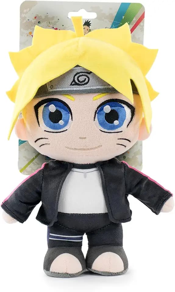 BARRADO Boruto Charakter Kuscheltier - 27 Zm - Boruto Uzamaki, Sarada Uchiha, Mitsuki - Super Soft Qualität (Boruto Uzamaki mit Blister)