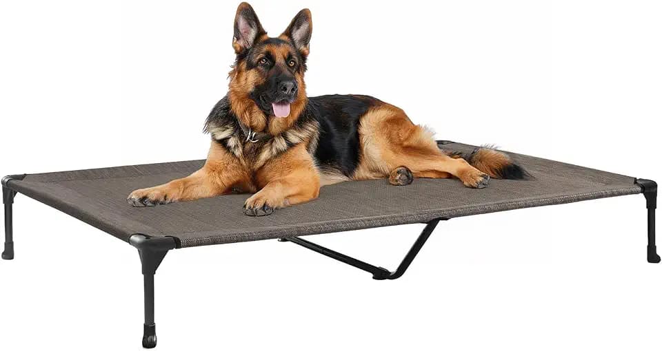 Veehoo Outdoor Elevated Dog Bed Large Sized Dogs