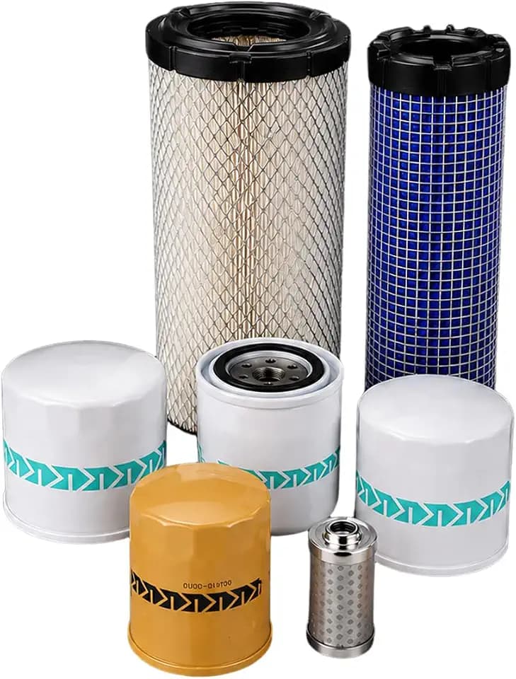 Flecto Filter Maintenance Kit for Kubota L3301HST L3901HST D1803 Engine