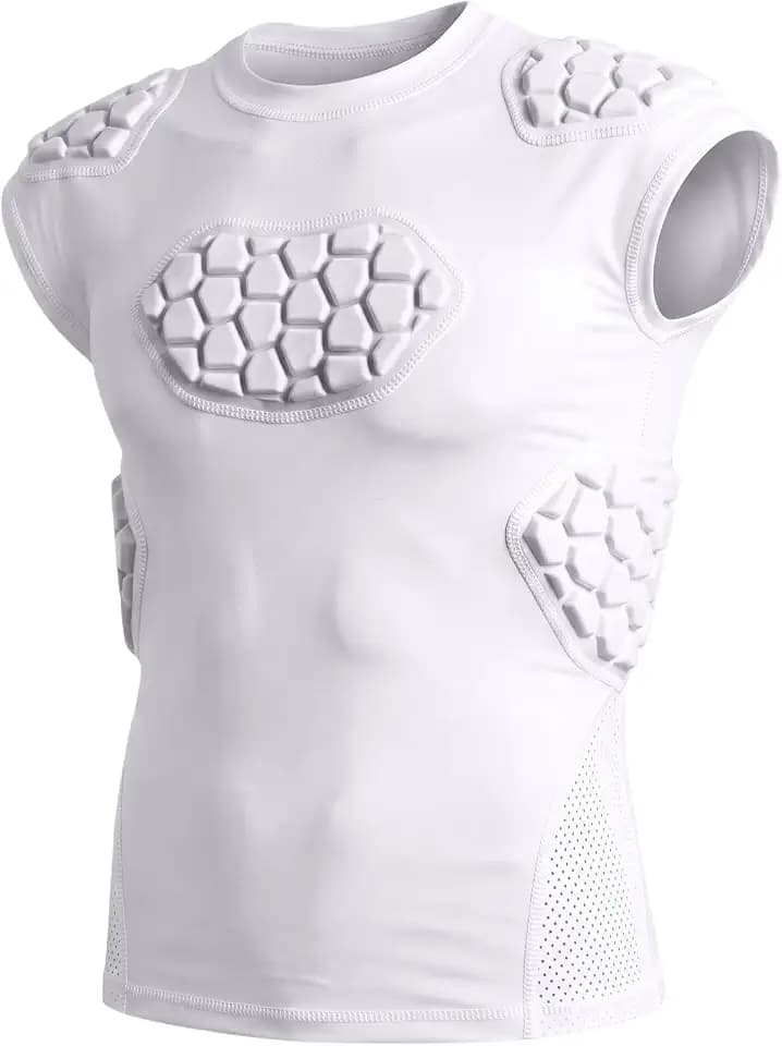 Exxact Sports Elite 6-Pad Adult Padded Football Shirt
