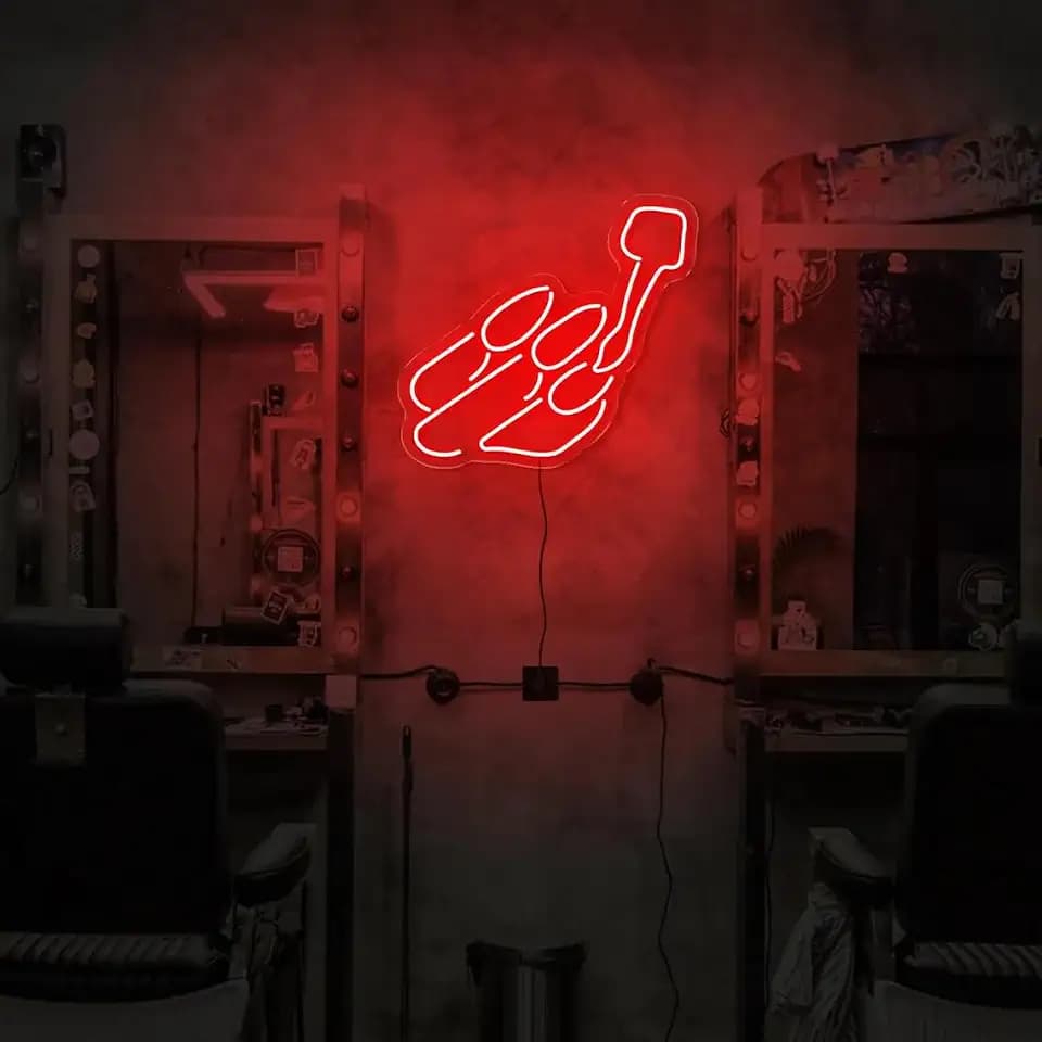 But First Nails Store Schild Led Nail Salon Schild Beauty Salon Store Logo