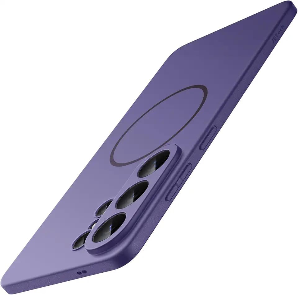 JETech Magnetic Slim Case for Samsung Galaxy S26 Ultra, Heron Purple