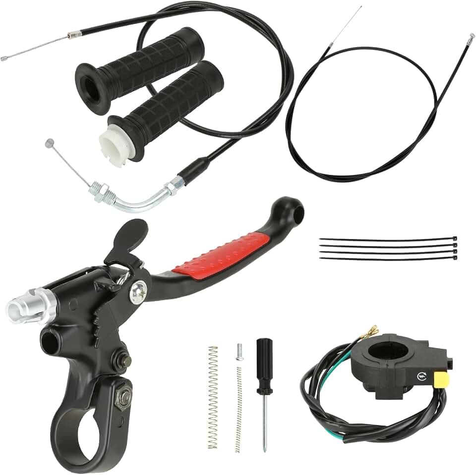 Motorized Bike Throttle Clutch Kit for 2 Stroke Engine 80cc 100