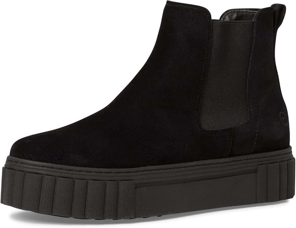 Tamaris Damen Chelsea Boots, Frauen Stiefeletten,Wechselfußbett