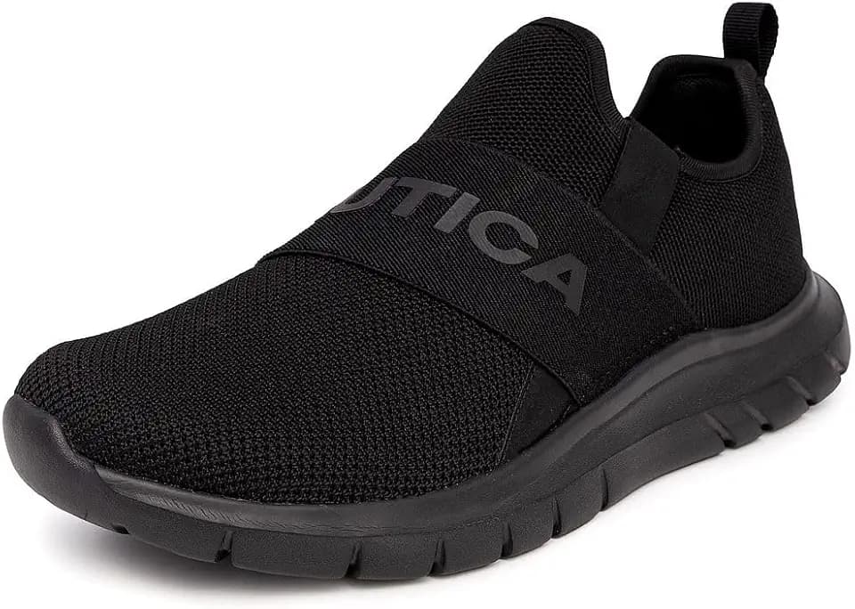 Nautica Men's Slip-On Sneakers – Casual Fashion Shoes for Walking, in Medium & Wide Widths