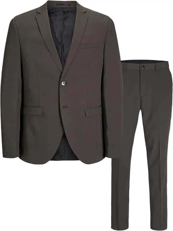 JACK & JONES Male Einreihiger Blazer und Hose JPRCOSTA Super Slim Fit Anzug