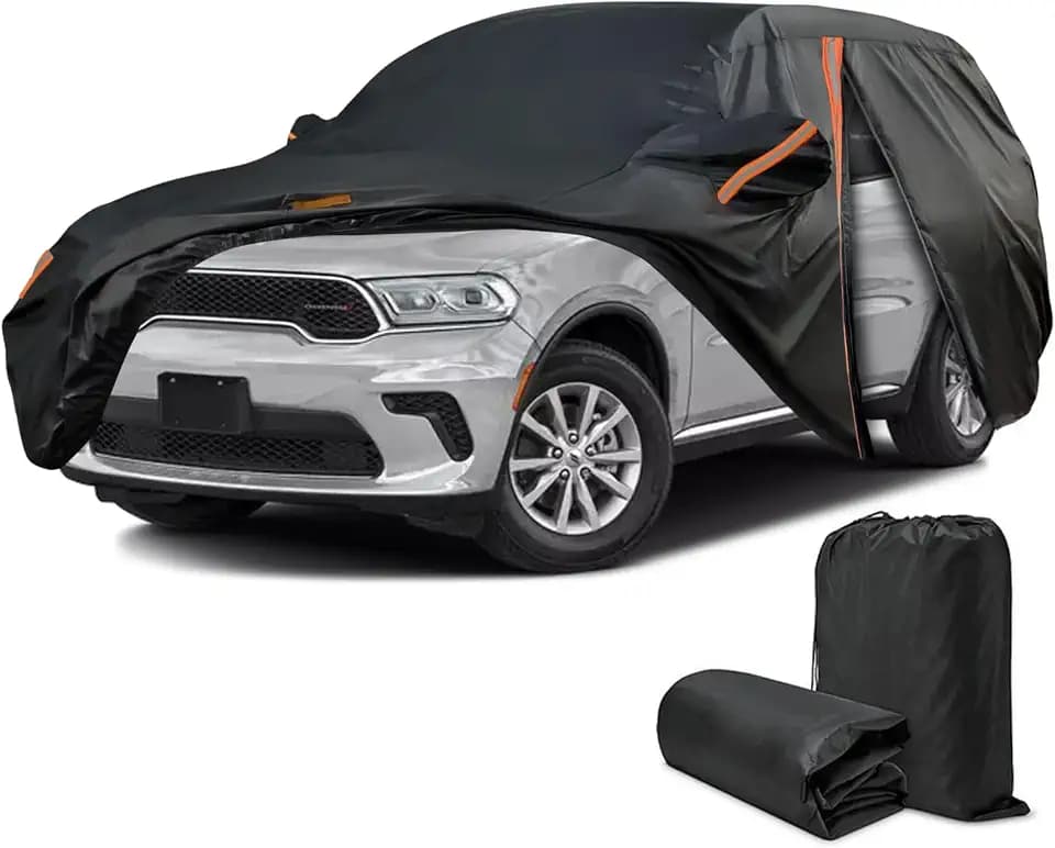 Car Cover for Dodge Durango 1998-2025, SUV Full Car Cover Waterproof