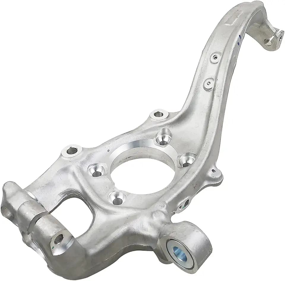 Steering Knuckle Front Left Replacement for 2010-2012 2.0L A4 A5 Quattro Q5 S4 w/320mm w/345mm M14 8K0407253Q New Flynsu