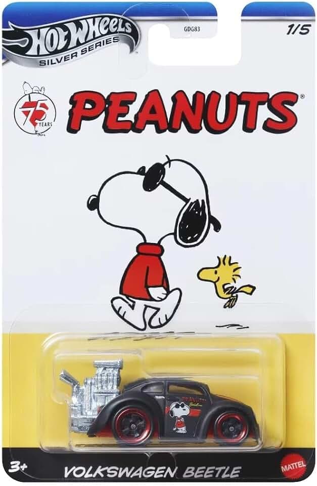 Hot Wheels Entertainment Peanuts Snoopy Volkswagen Beetle