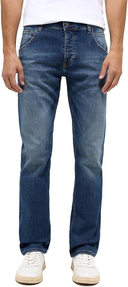 MUSTANG Herren Jeans Hose Style Michigan Straight
