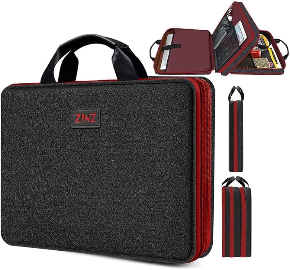 ZINZ Erweiterbare Laptophülle 13 13,3 14 15,6 Zoll Schutzhülle