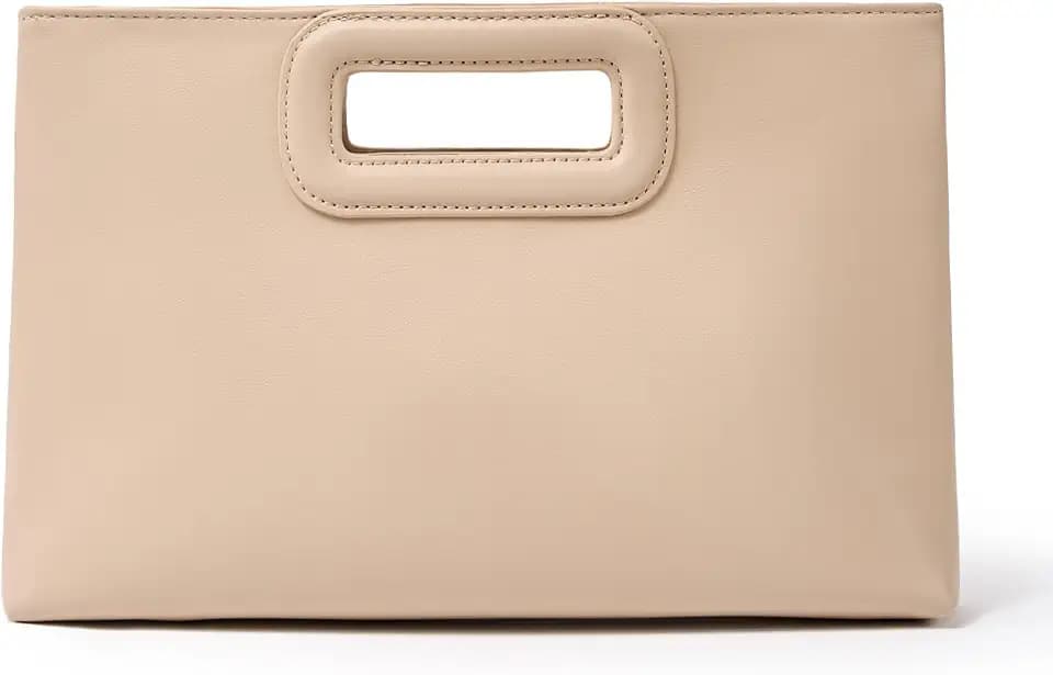 Top Handle Clutch Handbags for Women, Evening Handbag Shoulder Crossbody Purse with Gold Chain