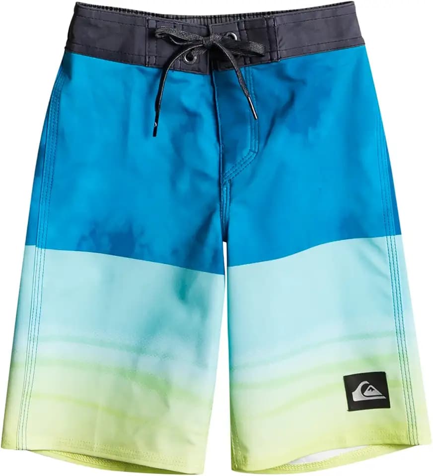 Quiksilver Boys' Surfsilk Five 0 14 Boardshort Swim Trunk Bathing Suit