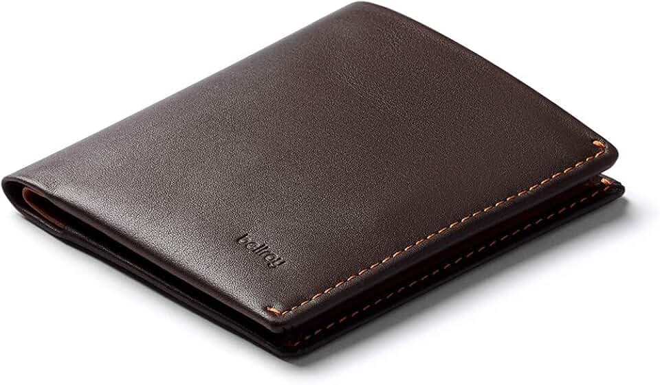 Bellroy Note Sleeve – dünne Lederbörse, mit RFID-Schutz (max. 11 Karten Plus Scheine)