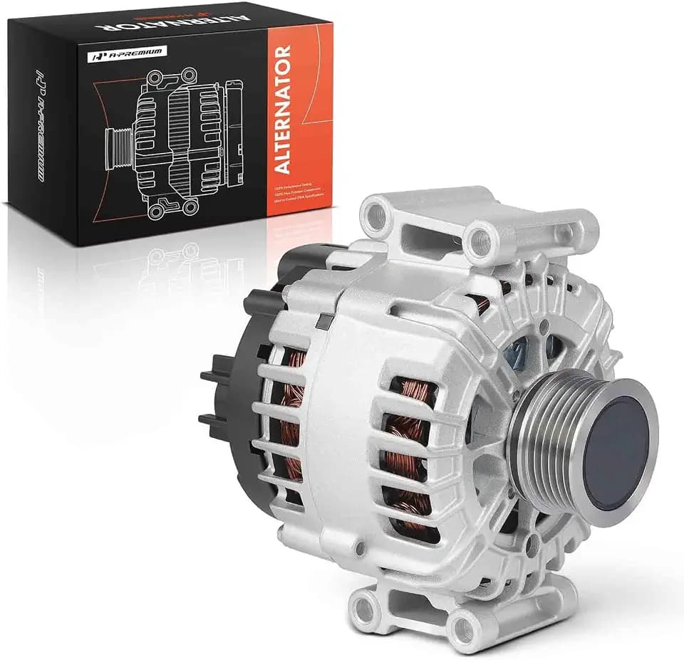 A-Premium Alternator, 12V 150A 6-Groove Clutch Pulley Clockwise