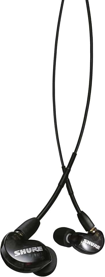 Shure SE215 PRO Kabelgebundene Sound-Isolating-Ohrhörer - Schwarz