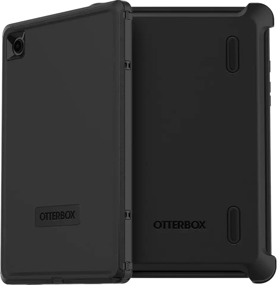 OtterBox DEFENDER SERIES SCREENLESS Case for Samsung Galaxy Tab A8 - BLACK (Non-retail/Ships in Polybag), Rugged, Durable, Multi-Layer Protection