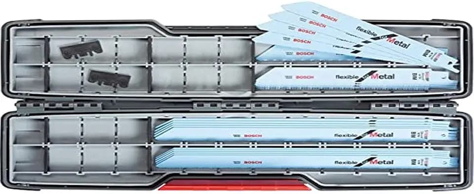 Bosch Accessories Professional 20tlg. Säbelsäge Blätter Set Flexible (für Metall, Zubehör für Säbelsägen)