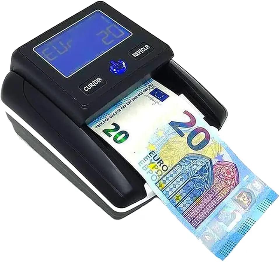 Euro Falschgeld-Detektor mit wiederaufladbarem Akku