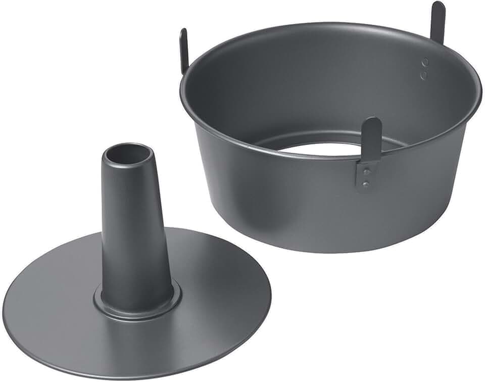 Chicago Metallic Angel Food Cake Pan 2-Piece Tube Pan with Removable Center