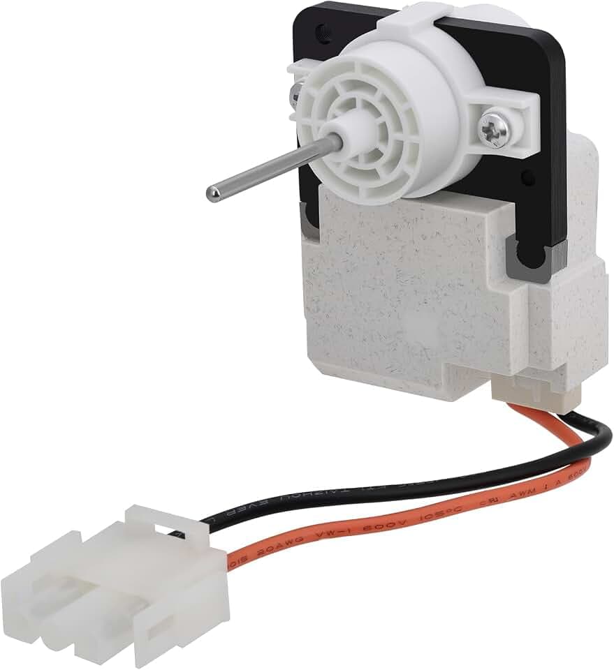 242077702 242077705 Refrigerator Evaporator Fan Motor Compatible with Frigidaire Kenmore Crosley Replaces FDQC18EL4F 242077701 5304514392 A03788604 Blower Motor